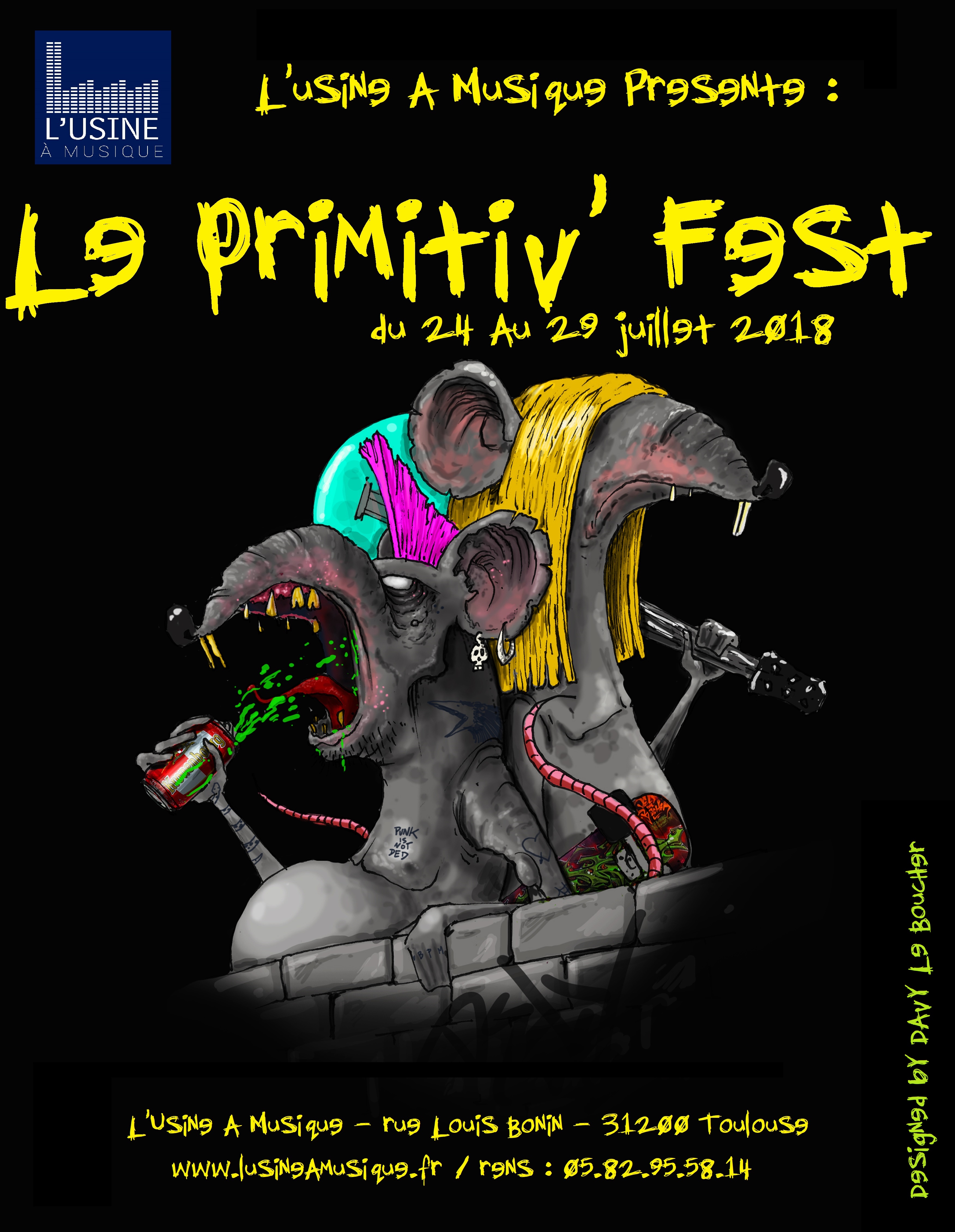 Primitiv' Fest #1 @L'Usine à Musique