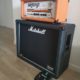 Tête d'ampli guitare à lampes Orange TH30H + Baffle 2x12 Marshall MR 1936