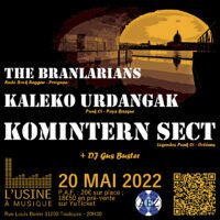 Komintern Sect / Kaleko Urdangak / The Branlarians / DJ Gus Buster
